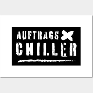 Auftragschiller Funny Humor Word Play Posters and Art